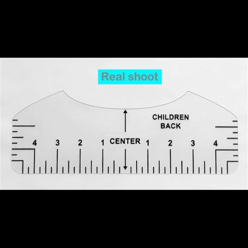 10 Packs Tshirt Ruler Guide Heat Press, Alignment Ruler Guide Tool